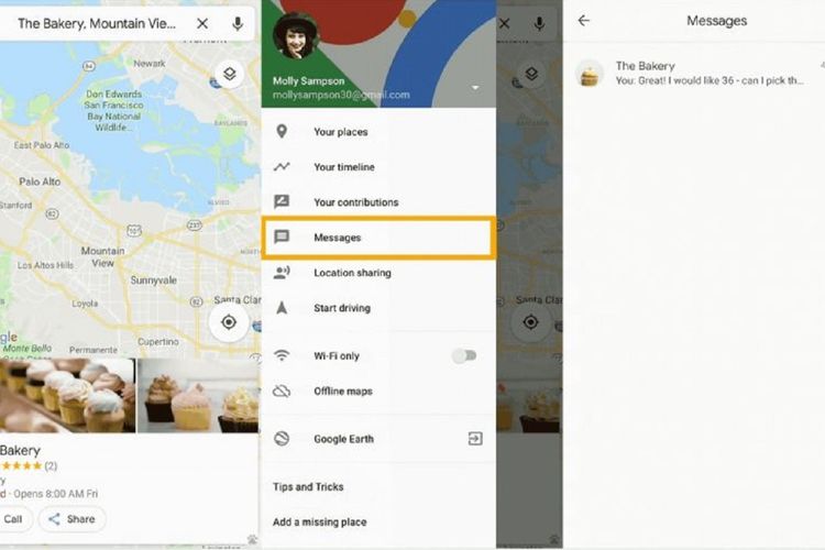 Fitur Pesan Google Maps Bantu Anda Berkomunikasi dengan Pelanggan