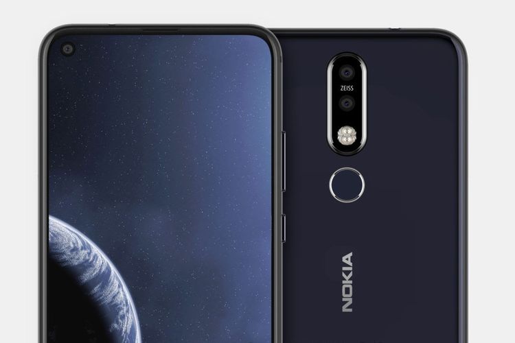 Bocoran Tampang Ponsel Nokia 8.1 Plus dengan Kamera di dalam Layar