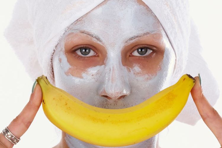 Банановая маска для лица в домашних