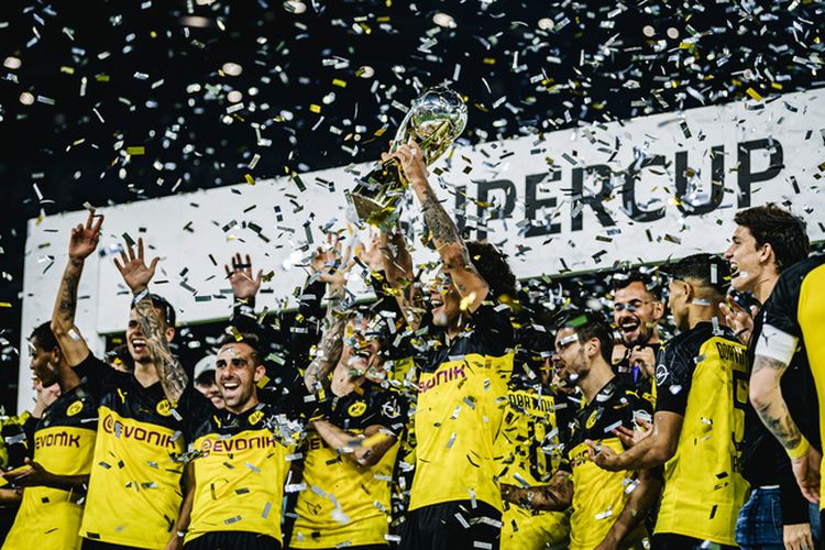 Borussia Dortmund Juara Piala Super Jerman 2019 Bayern Muenchen Waswas Bolasport Borussia Dortmund Juara Piala Super Jerman 2019 Bayern Muenchen Waswas Bolasport