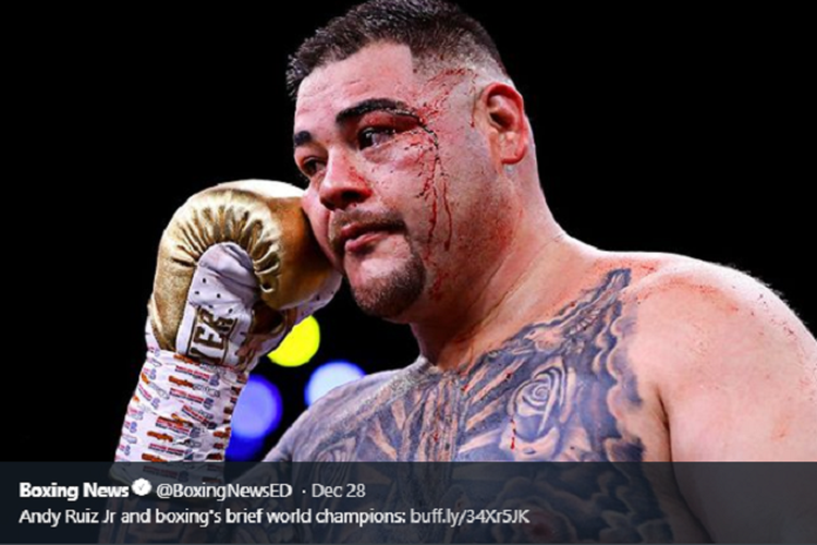 Benarkah Andy Ruiz Remehkan Anthony Joshua Di Duel Ulang Begini Kata Pelatihnya Bolasport Com