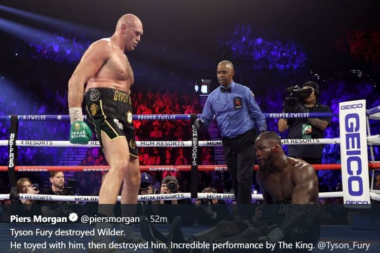 Pernah Cicipi Darahnya Tyson Fury Sebut Deontay Wilder Monster Tinju Paling Gawat Sedunia Bolasport Com