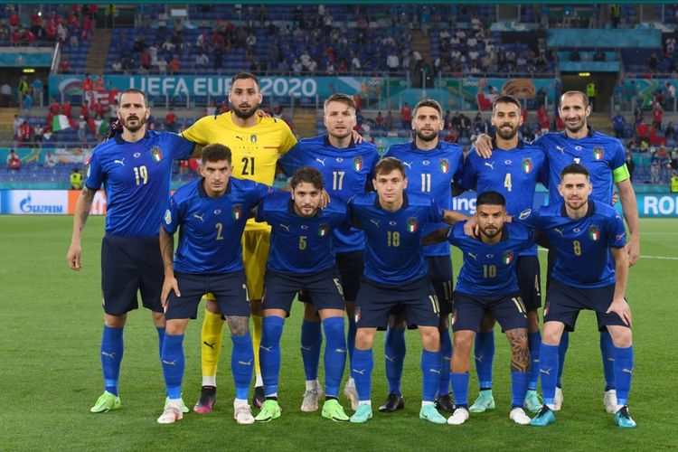 Babak 16 Besar EURO 2020 - Italia vs Austria, Gli Azzurri Belum Raih Apa-apa - Bolasport.com