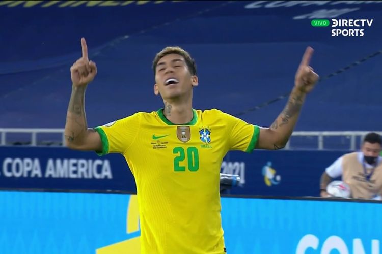Hasil Copa America 2021 Diwarnai Gol Kontroversial Firmino Brasil Comeback Atas Kolombia Di Menit Menit Akhir Bolasport Com