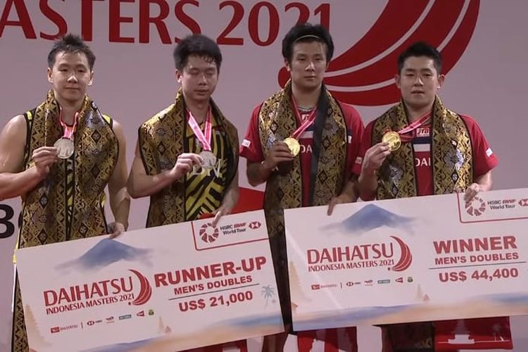 Begini Kata Pelatih Herry IP usai Marcus/Kevin Gagal Rebut Gelar Indonesia Masters 2021
