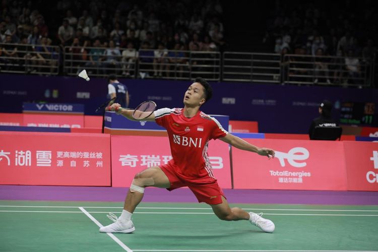 Sudirman Cup 2023 - Diremukkan Rekor, Anthony Ginting Makin Berat Gendong Indonesia - Bolasport | Arenanews-1