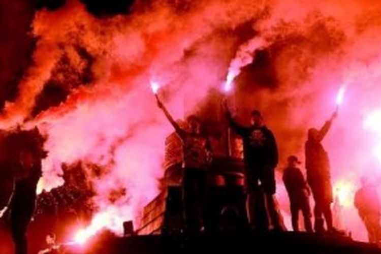 Arema Rayakan Hari Jadi Arema Seperti Pergantian Tahun Semua Halaman Bolasport Com