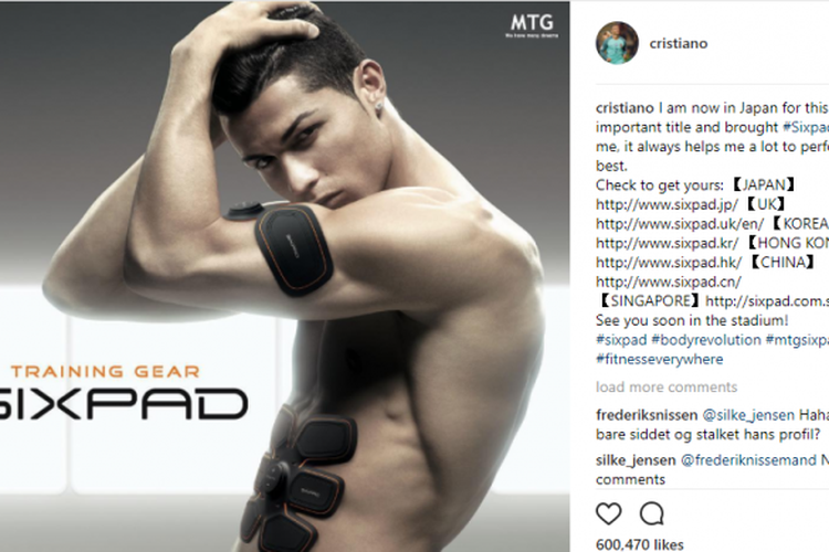 SIXPAD Роналдо