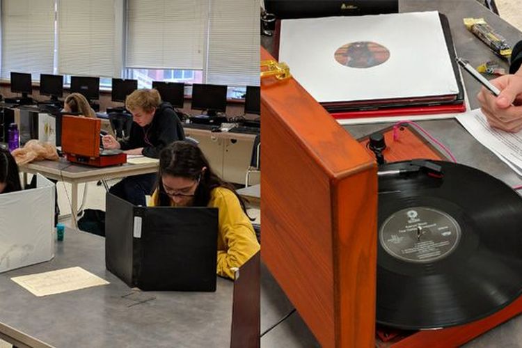 Pelajar Ini Bawa Turntable Saat Ujian Fisika dan Hasil Tesnya Bagus