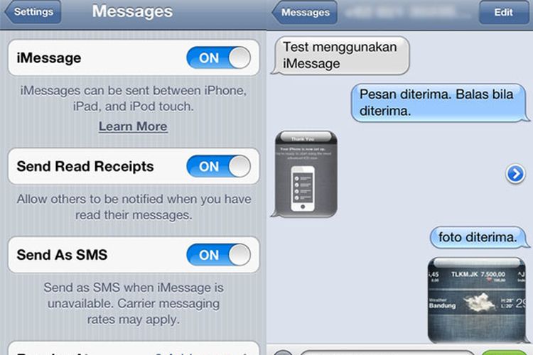 Imessage android