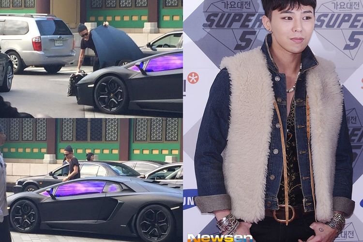 Mobil Mahal G-Dragon Jadi Sorotan Netizen - Nova