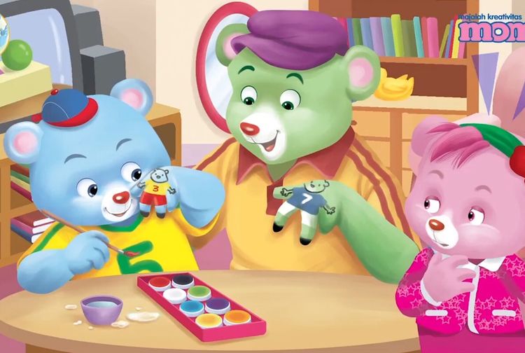 Mombi Berkreasi Dengan Origami, KiraKira Apa yang Mombi Buat? Kids