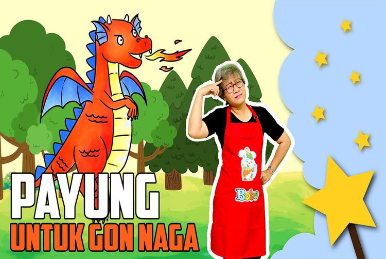 Payung untuk Gon Naga, Dongeng Anak Indonesia MendongenguntukCerdas Kids