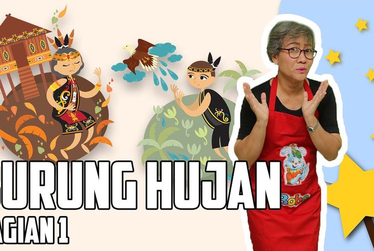 Dongeng Anak Indonesia Burung Hujan MendongenguntukCerdas Kids