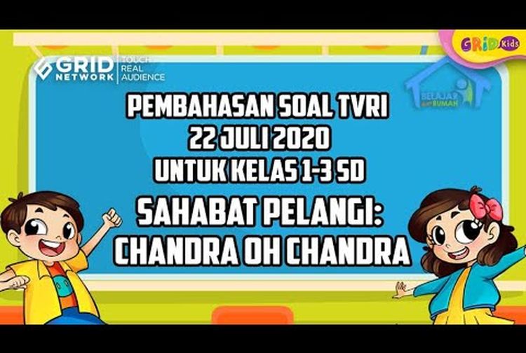 Soal dan Jawaban Sahabat Pelangi Chandra oh Chandra, Belajar dari