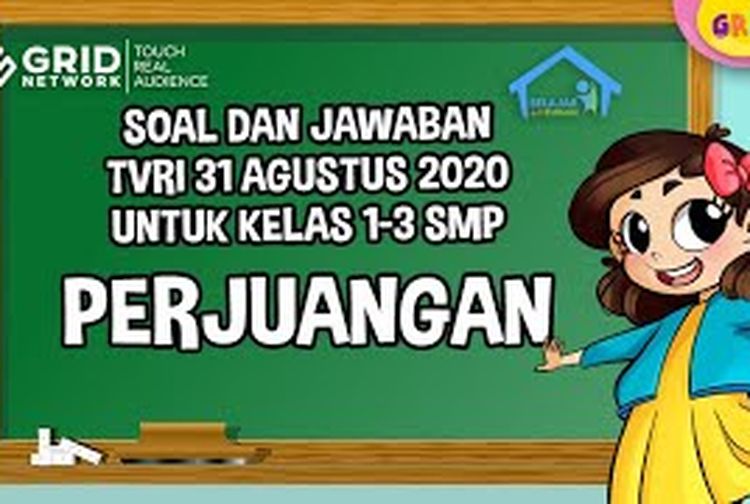 Rangkuman Jawaban Materi TVRI Hari Ini Tentang Perjuangan Senin, 31