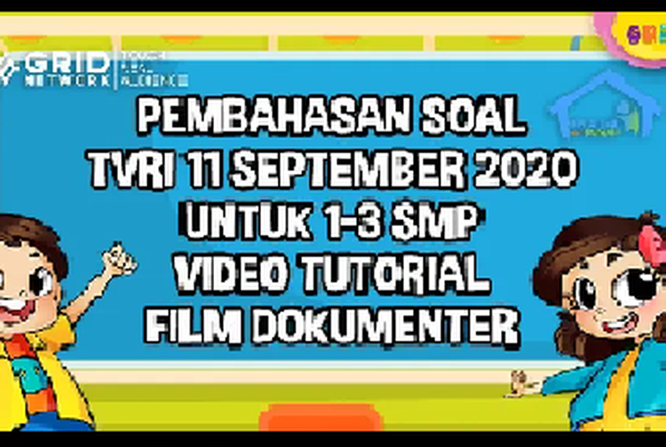 Soal dan Jawaban Materi TVRI Hari Ini Tentang Video Tutorial Film