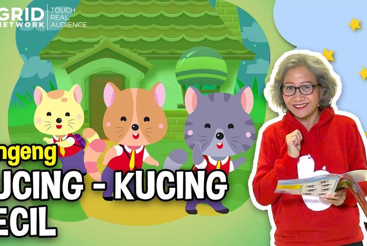 Dongeng Anak Indonesia KucingKucing Kecil MendongenguntukCerdas Kids