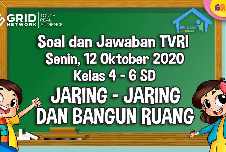 Soal dan Jawaban Materi TVRI Hari Ini, Jaring-Jaring dan ...
