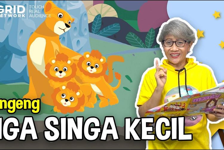 Dongeng Anak Indonesia  Tiga Singa Kecil #MendongenguntukCerdas  Kids