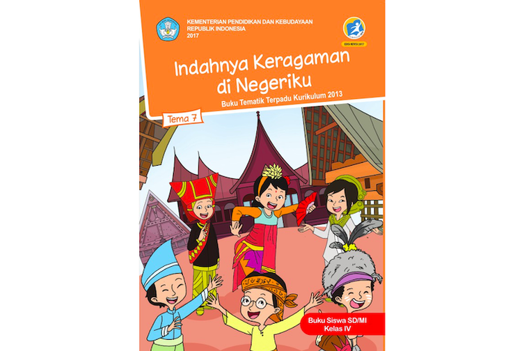 Buku Tematik Terpadu Kurikulum 2013 untuk Kelas 4 SD tahun 2016 edisi revisi.