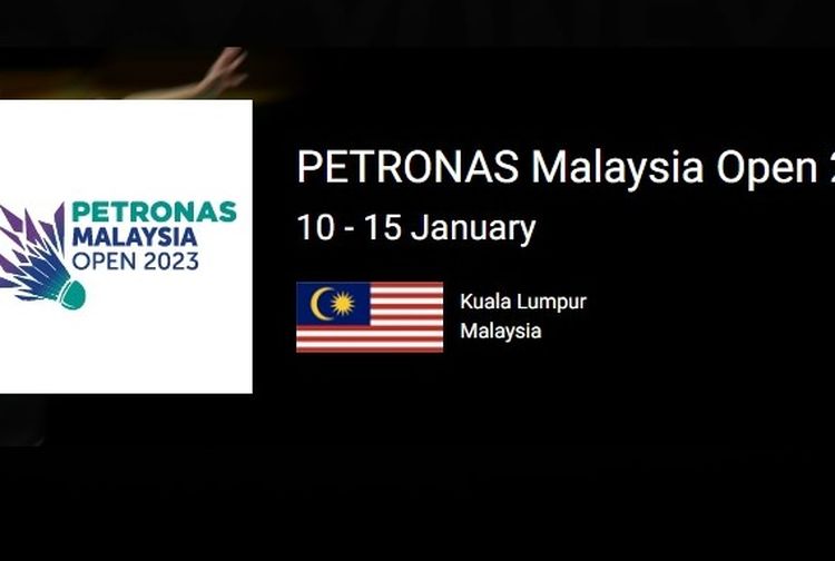 Malaysia Open 2023 Jadwal dan Daftar Pemain Indonesia yang Berlaga di