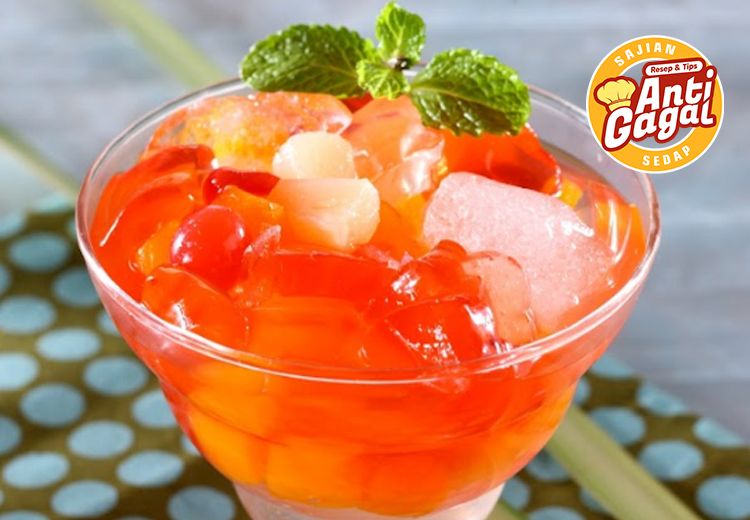 Resep Es Jeli Buah Campur, Menu Takjil Segar Pelepas Dahaga Usai Puasa