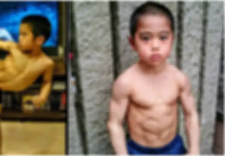 (Foto) Ryuji Imai, Bruce Lee Junior dengan Tubuh yang 'Mengerikan'