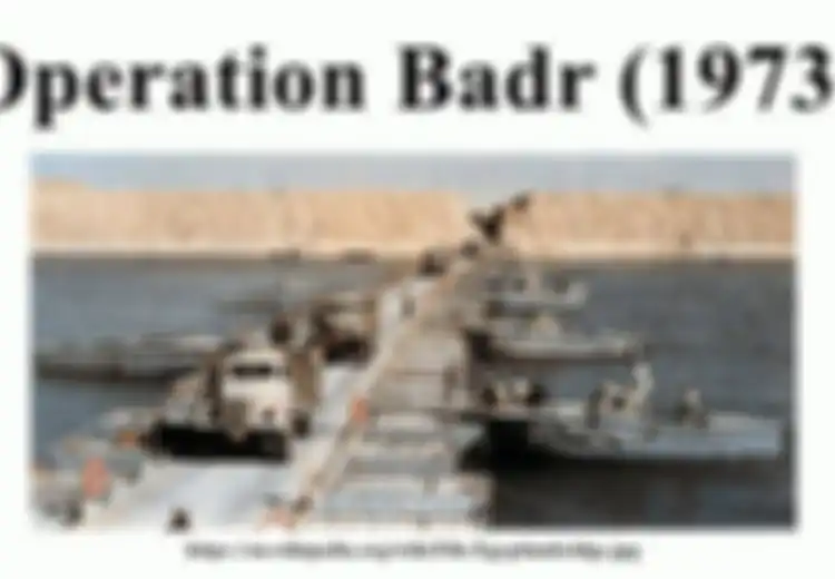 Mengenal Operation Badr, Serbuan Militer Mesir di Awal Bulan Puasa yang Sempat Membuat Pasukan Israel Kocar-Kacir