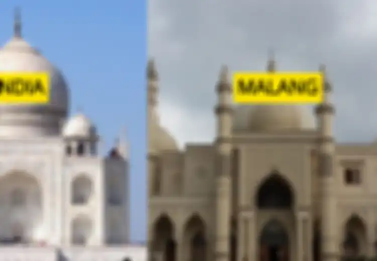 Tak Perlu Jauh Ke India, di Malang Juga Ada Masjid yang Mirip Taj Mahal