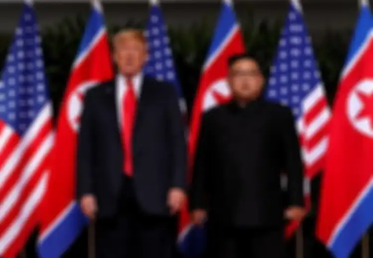Presiden Trump Terlihat Gugup Saat Bertemu Kim Jong Un, Kenapa Bisa Begitu?