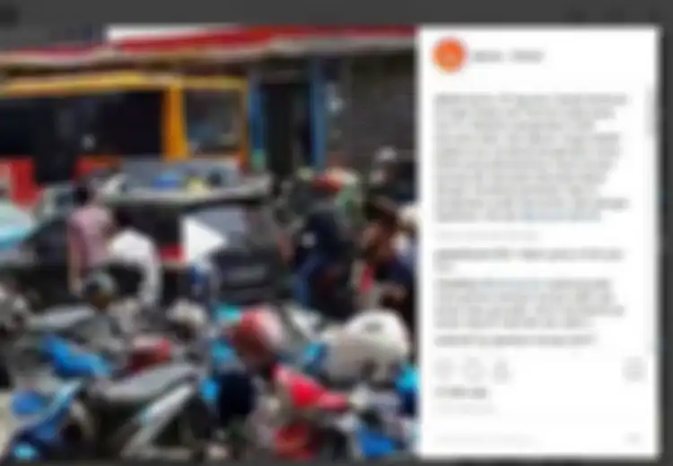 Ini Kronologi Mencoba Kabur Setelah Grand Livina Tabrak Motor hingga Akhirnya Diamuk Massa