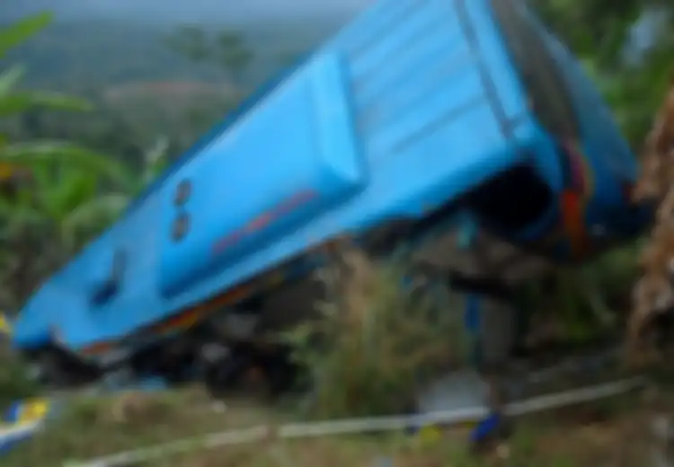 Bukan Sopir Aslinya, Pengemudi Bus yang Masuk Jurang di Sukabumi Ternyata Seorang Kernet