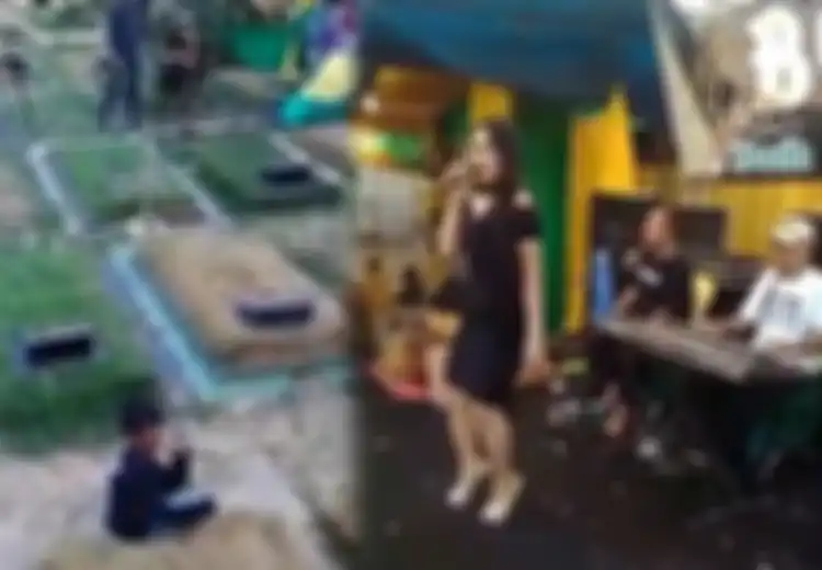 Viral Video 'Dangdutan' di Area Pemakaman, Ini Fakta Sebenarnya!