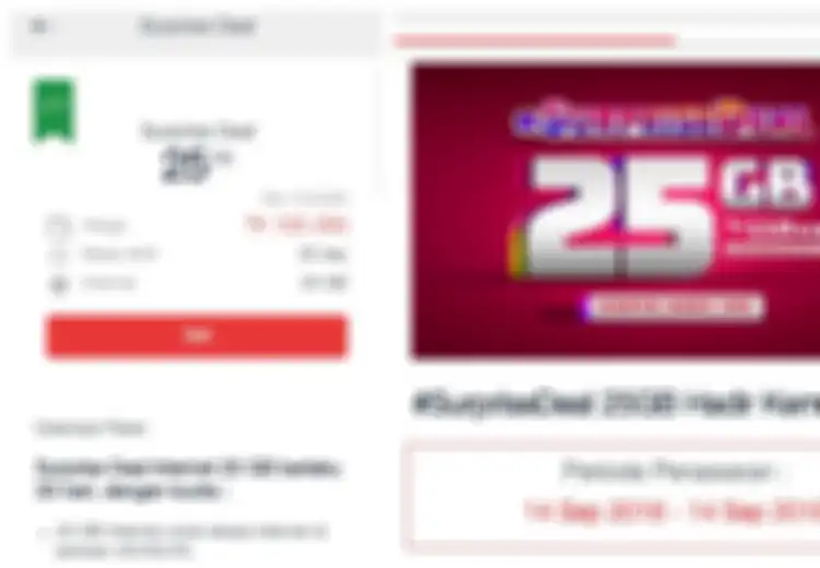 Promo Kuota Telkomsel Murah 25GB Hanya Rp 100 Ribu Hanya Hari Ini! Begini Cara Aktivasinya!