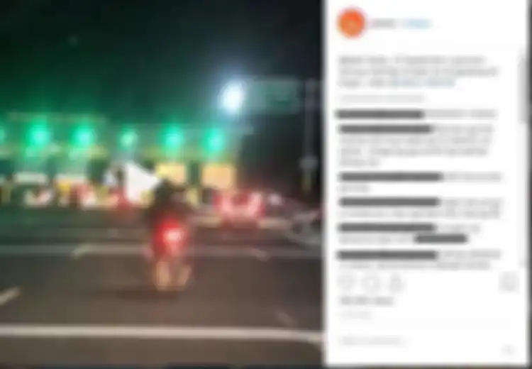 Video Sejumlah Pemotor Lewat Jalan Tol Jadi Viral, Ini Jawaban Jasa Marga