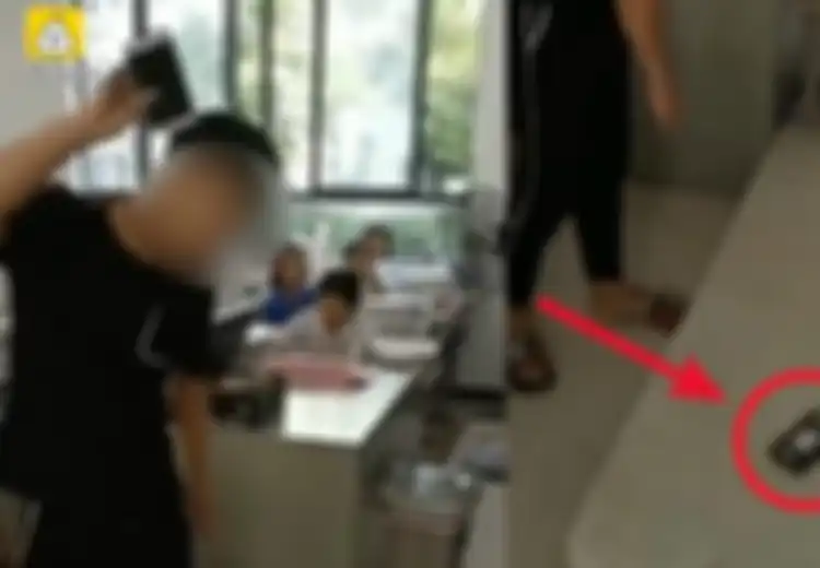 Viral, Siswa SMP Dihukum dan Dipaksa Hancurkan Ponselnya oleh Gurunya Sendiri, Adilkah?