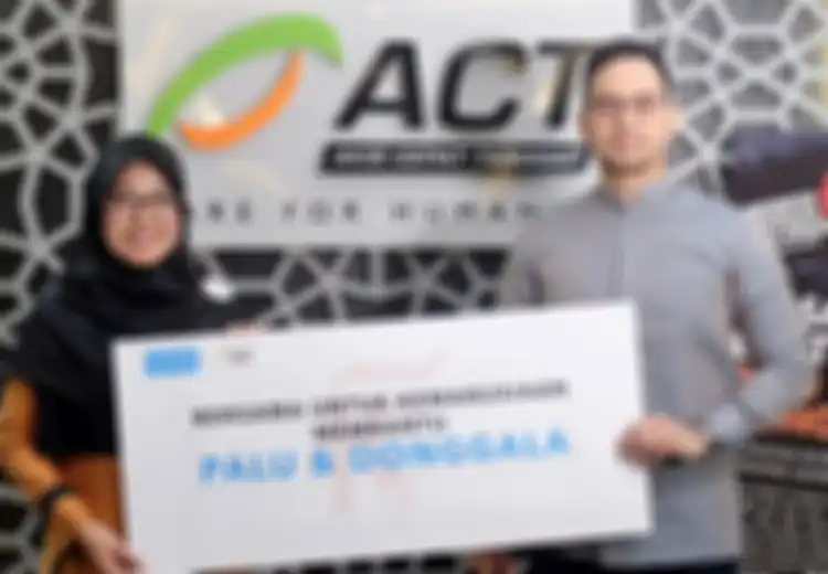 Vivo Indonesia Bersama ACT Bantu Korban Gempa Donggala dan Palu