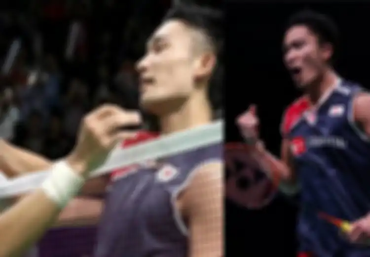 Ekspresi Kento Momota Setelah Kalahkan Anthony Ginting di Denmark Open 2018 Bikin Netizen Heboh