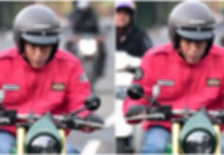 Produk Lokal, Helm yang Dipakai Jokowi Harganya Cuma Rp200 Ribuan 