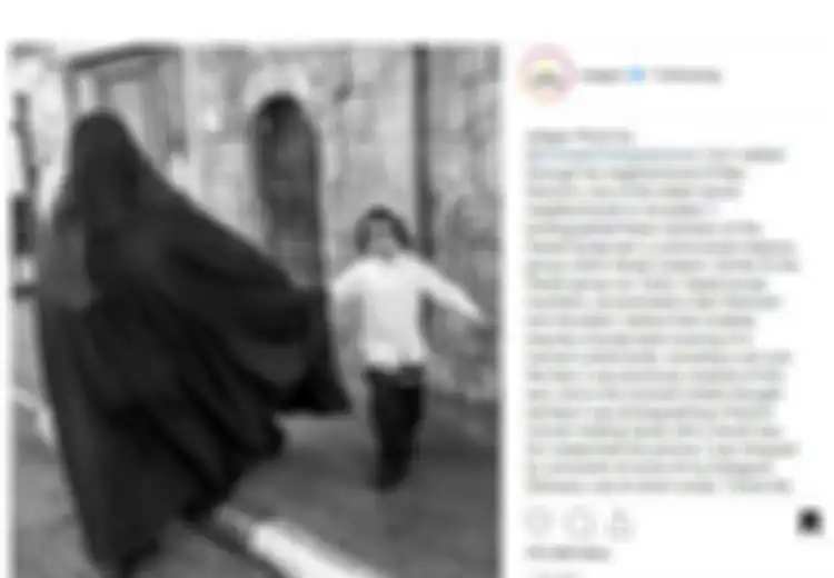 Foto Wanita Muslim Gandeng Bocah Yahudi? Bukan! Fakta di Baliknya Sungguh Mengejutkan