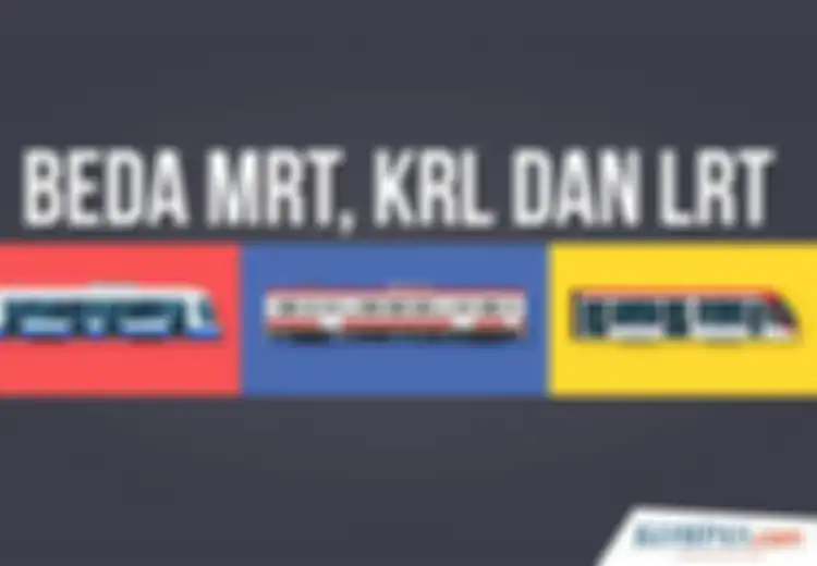Apa Sebenarnya Perbedaan Antara MRT, KRL, dan LRT?