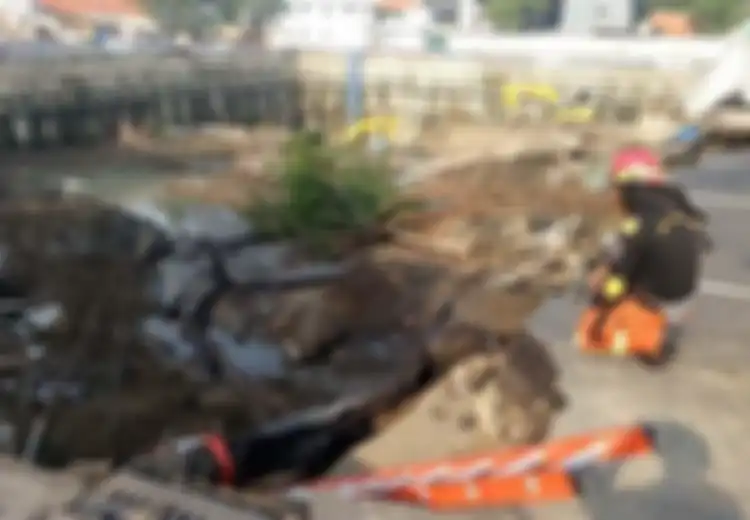  Inilah Penyebab Sebenarnya Jalan Gubeng Surabaya Ambles 50 Meter