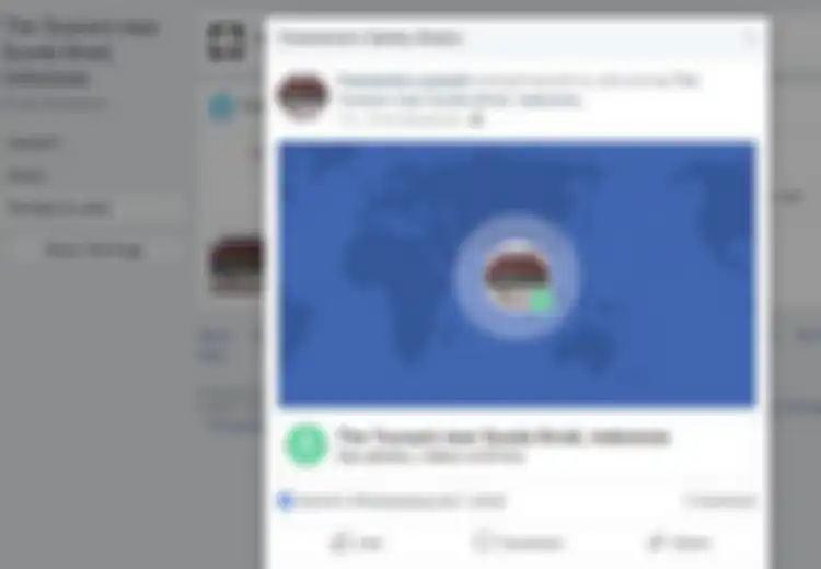 Tsunami Banten: Cek Keamanan Posisi dari Tsunami Lewat Facebook Safety Check