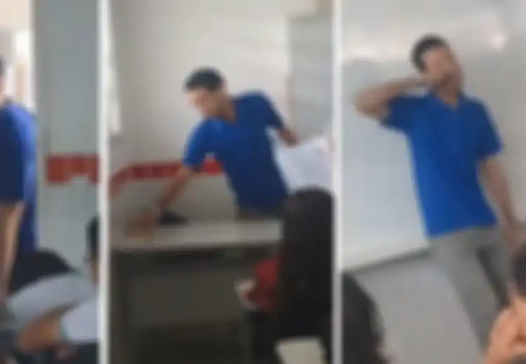Seorang Guru Honorer Tak Kuasa Menahan Tangis Setelah Tahu para Siswa Patungan Demi Memberinya Ini