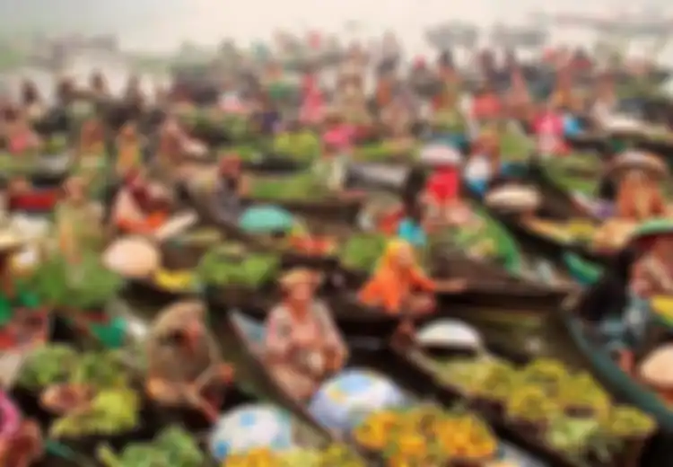 Pasar Lok Baintain, Pembeli dan Penjual Mesti Mengikuti Aliran Sungai Martapura