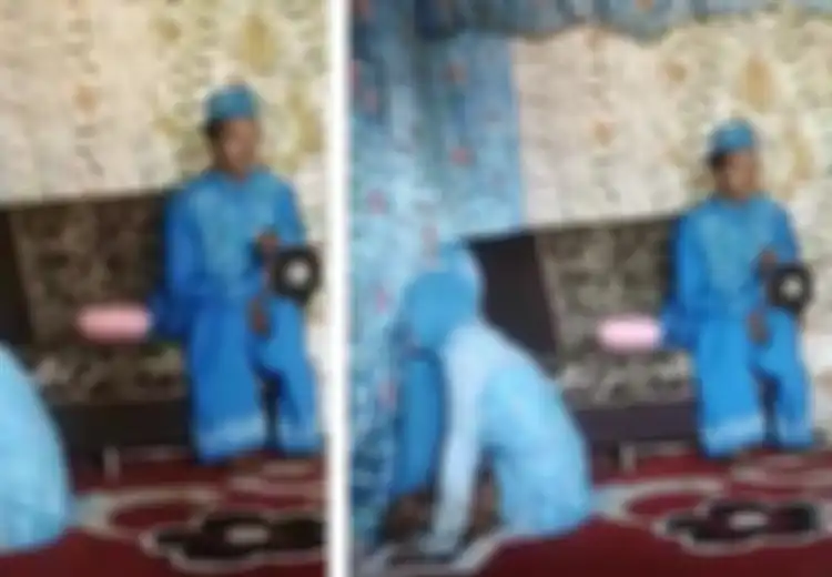 Mempelai Wanita Ini Menangis Meronta Saat di Pelaminan, Terungkap Inilah Fakta di Baliknya