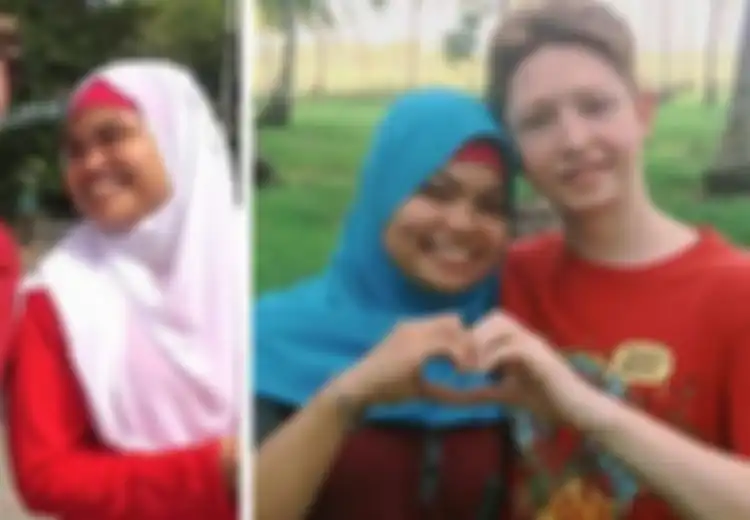 Berkenalan dari Game Online, Wanita Ini Menikah dengan Seorang Pria Bule, Begini Kisahnya