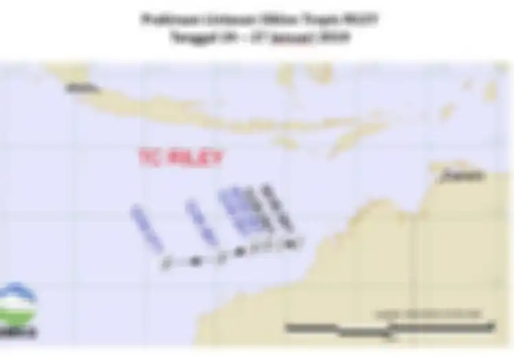 Terbentuk di Perairan Laut Timor, Siklon Tropis Riley Picu Hujan Lebat di Indonesia, Ini Daftarnya