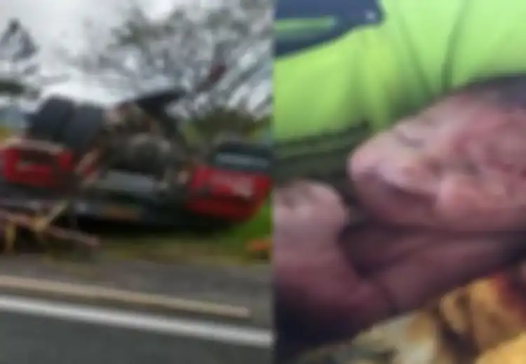 Terlahir dalam Kecelakaan Fatal yang Tewaskan Ibunya, Bayi ini Tersenyum Saat Diselamatkan